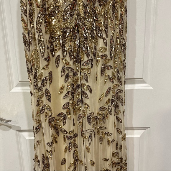 MAC DUGGAL | EMBELLISHED LEAF EVENING GOWN #5107 - Picture 12 of 14